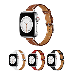 iWatch (42/44/45/49mm) Genuine Leather Band
