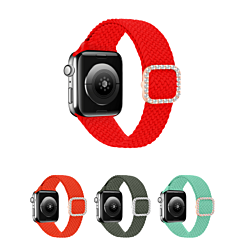 iWatch (42/44/45/49mm) Nylon Sport Band with Stone Clip