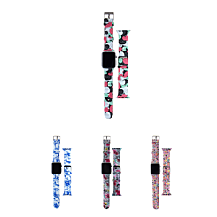 iWatch (42/44/45/49mm) Pattern Printed Silicone Watch Band