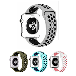 iWatch (42/44/45/49mm) Perforated Silicone Sport Band