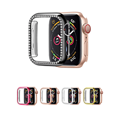 iWatch 42mm Stone PC Bumper Case with Tempered Glass