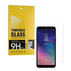 Clear Tempered Glass for Galaxy J6 Plus (J610) / J4 Plus (J415) (Case Friendly / 2.5D / 1 Piece)