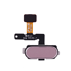 Fingerprint Sensor with Flex Cable for Galaxy J7 Pro (J730) / J5 (J530) (PINK)