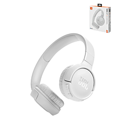 JBL Tune 520BT On Ear Wireless Headphones (WHITE) (Only Ground Shipping)