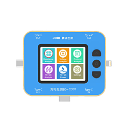 JCID CD01 Charging Detector with JC Drawing Type-C Lightning Port
