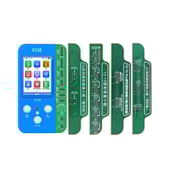 Shop the JC V1SE 4-in-1 code reading programmer with screen boards for iPhone 7 to 16 Pro Max, WiFi version.