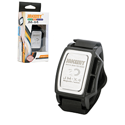 JAKEMY JM-X4 Powerful Magnetic Wrist Band Small Metal Holder Nut Screws Components Adsorption Bracel (Not Returnable)