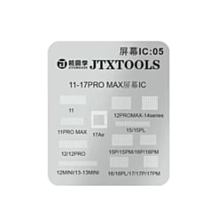 Buy the JITONGXUE LCD Screen IC Flex Cable Protection Stencil for iPhone 11 to 15 Pro Max.