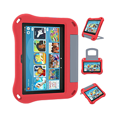 Lightweit Shockproof EVA Case with Handle Stand - RED for Kindle Fire Max 11 (2023) (Only Ground Shipping)