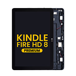 LCD Assembly with Frame for Amazon Kindle Fire HD 8 (10th Gen / 2020) (K72LL3 - K72LL4) (Premium)