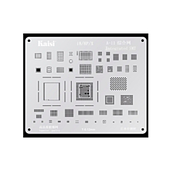 Grab wholesale deals on the Kaisi A13 2D BGA reballing stencil for iPhone 8, 8 Plus, and X with A11 chip. This item is not returnable.