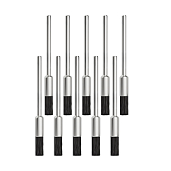 LANRUI QB95 Dust Cleaning Brush Used with a Hand Drill for Rear Insertion and Receiver (2.35 Size / 10 Pcs) (Only Ground Shipping)