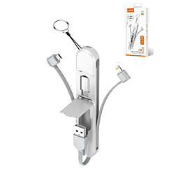 LDNIO LC130 3in1 Travel Charging Cable Set (Only Ground Shipping)