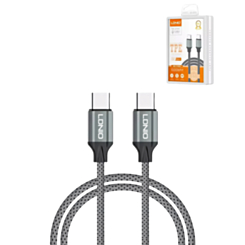 LDNIO LC441 USB C-C Charging Cable (GRAY) (6ft) (65W) (Only Ground Shipping)
