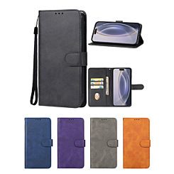 Leather Wallet Case with Card Slot for iPhone 16 Pro (Only Ground Shipping)
