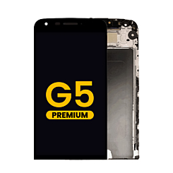 LCD Assembly with Frame for LG G5 (H810) (BLACK) (Premium)