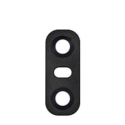 LG G6 Back Camera Lens with Adhesive (Glass Only) (BLACK)