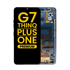 LCD Assembly with Frame for LG G7 ThinQ / G7+ ThinQ / G7 One (BLUE) (Premium)