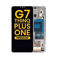 LCD Assembly with Frame for LG G7 ThinQ / G7+ ThinQ / G7 One (GRAY) (Premium)