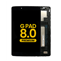 LCD Assembly without Frame for LG G Pad 8.0 (V480 / V485 / V490) (BLACK) (Premium)