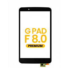 Digitizer Assembly without Frame for LG G Pad F 8.0 (V495) (BLACK) (Premium)