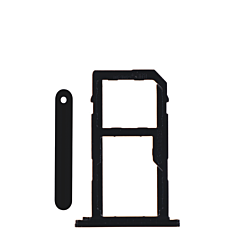 LG K30 / K10 (2018) / Phoenix Plus Sim Card Tray (BLACK)