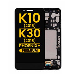 LCD Assembly with Frame for LG K30 / K10 (2018) / Phoenix Plus (BLACK) (Premium)