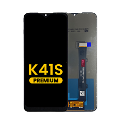 LCD Assembly without Frame for LG K41s (BLACK) (Premium)