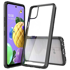 LG K53 Hybrid Case with Air Cushion Technology - BLACK (Only Ground Shipping)
