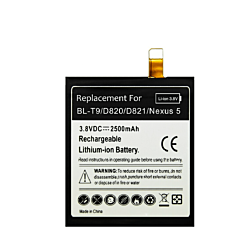 Replacement Battery for LG Nexus 5 (BL-T9) (Only Ground Shipping)