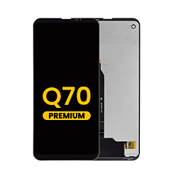 LCD Assembly without Frame for LG Q70 (BLACK) (Premium)