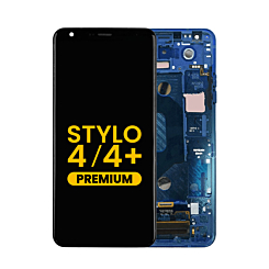 LCD Assembly with Frame for LG Stylo 4 Plus / Stylo 4 (MOROCCAN BLUE) (Premium)