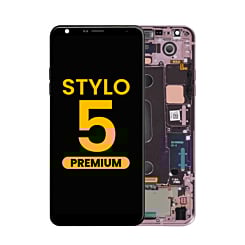 LCD Assembly with Frame for LG Stylo 5 (ROSE GOLD) (Premium)