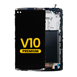 LCD Assembly with Frame for LG V10 (H900) (BLACK) (Premium)