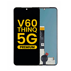 OLED Assembly without Frame for LG V60 ThinQ 5G (V605) (BLACK) (Premium)