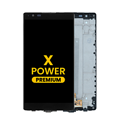 LCD Assembly with Frame for LG X Power (K210 / K450 / US610) (BLACK) (Premium)