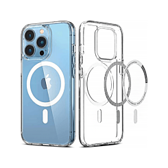 Wireless Charging Clear Case (Full Bottom Close) for iPhone 13 Pro Max (Only Ground Shipping)