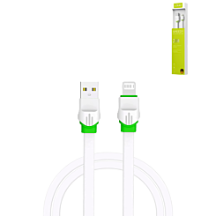 LDNIO LS33 USB A-L Non-MFI Charging Cable (WHITE) (6ft) (12W) (Only Ground Shipping)