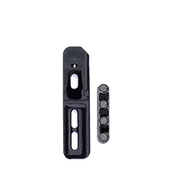 Stock up on the loudspeaker and microphone mesh for iPhone X in black, pack of 10.