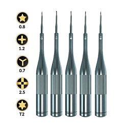 LuoWei Tomahawk High Precision Magnetic Screwdriver Set (5 Pcs) (Not Returnable)