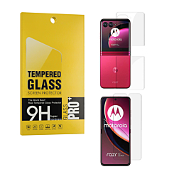 Flexible Screen Protector for Motorola Razr Plus / Razr 40 Ultra (XT2321 /2023) (3 Piece Set)