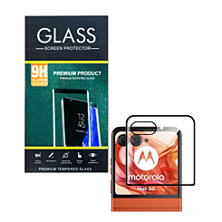 Back Tempered Glass for Motorola Razr 2024 / Razr 50 (XT2453 / 2024) / Razr 2025 / Razr 60 (XT2553 / 2025) (3D Curved / 1 Piece)