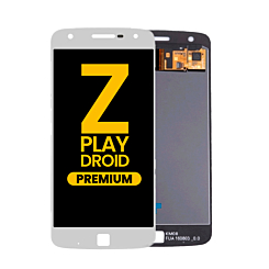 LCD Assembly without Frame for Motorola Moto Z Play Droid (XT1635) (WHITE) (Premium)