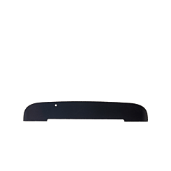 Back Glass for Motorola Moto Z/Z Force Droid (BLACK) (Bottom)