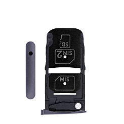 Sim Card Tray for Motorola Moto Z Droid (BLACK)