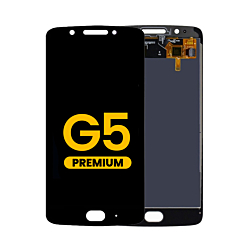 LCD Assembly without Frame for Motorola Moto G5 (XT1670) (BLACK) (Premium)