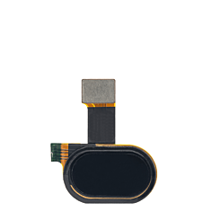 Fingerprint Sensor with Flex Cable for Motorola Moto E4 / E4 Plus (BLACK)