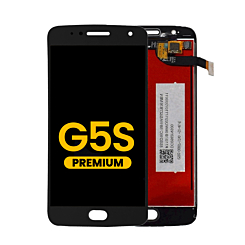 LCD Assembly without Frame for Motorola Moto G5S (XT1793) (BLACK) (Premium)