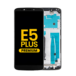 LCD Assembly with Frame for Motorola Moto E5 Plus (XT1924) (US Version) (BLACK) (Premium)
