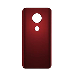 Back Cover for Motorola G7 Plus (NO LOGO) (RED)